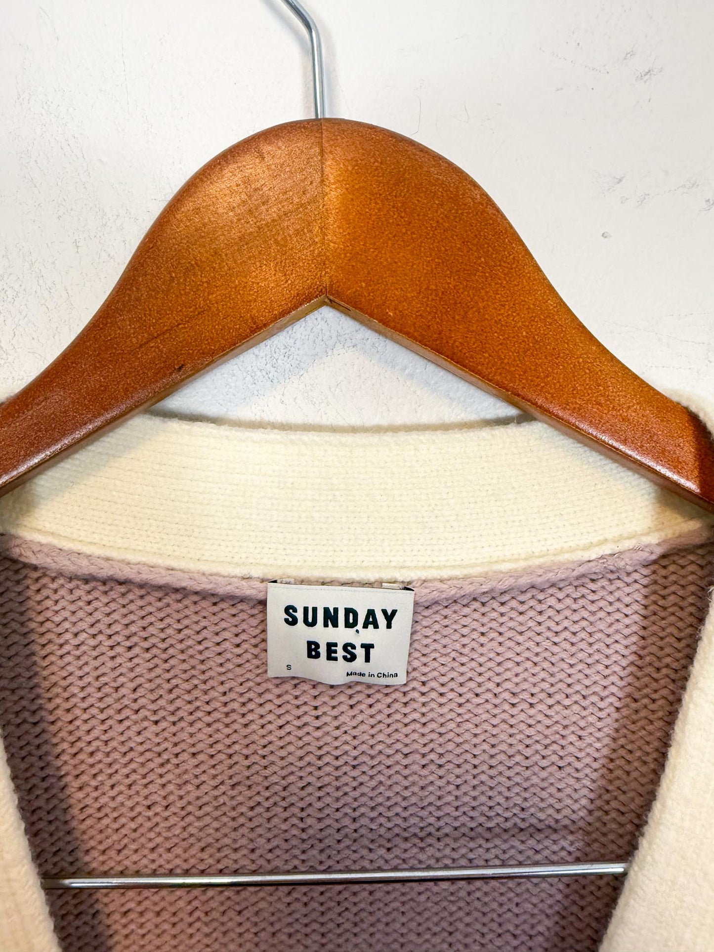 Sunday Best Purple Cardigan (Size S/M)