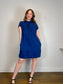 Everlane "The Tencel Easy Workwear Dress in Blue" (Size L)