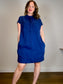 Everlane "The Tencel Easy Workwear Dress in Blue" (Size L)