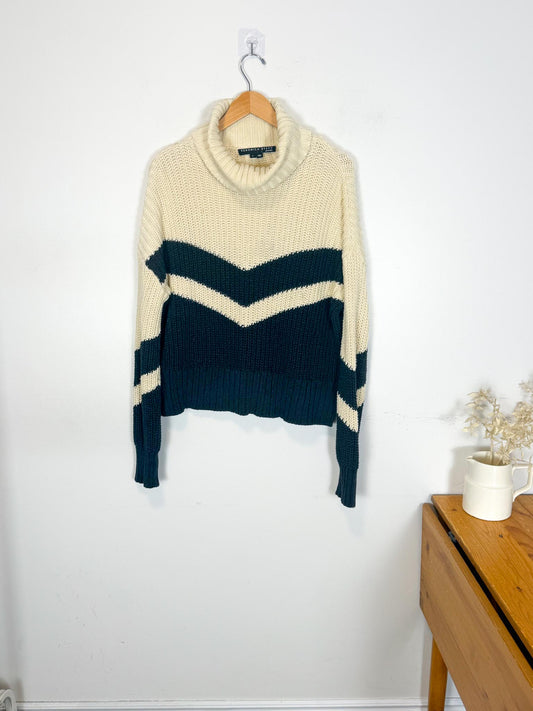 Veronica Beard Knit Turtleneck Sweater (Size M)
