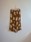Onderbroeks Slow Fashion Cropped Rayon Pants in Daisy Print (Size L)