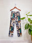 Reformation "Cynthia High Rise Straight Long Jeans" in Abstract Print (Size 27)