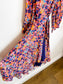 Caballero "Moon Maxi Dress in Stamped Hibiscus Print (Size S/M)