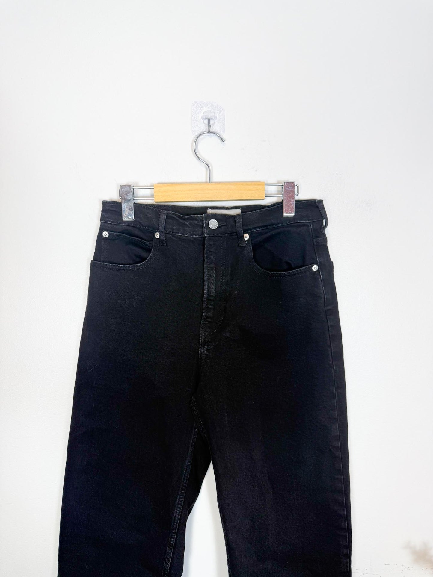 Everlane "The Way High Jean in Black" (Size 28)