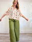 Rag & Bone Silk Floral Sheer Blouse (Size S-L)