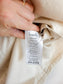 Triarchy Sustainable Mini Skirt in Natural Canvas (Size 27)