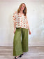 Rag & Bone Silk Floral Sheer Blouse (Size S-L)