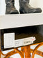 AQUATALIA Tall Calf Leather Boots in Black (Size 7.5)