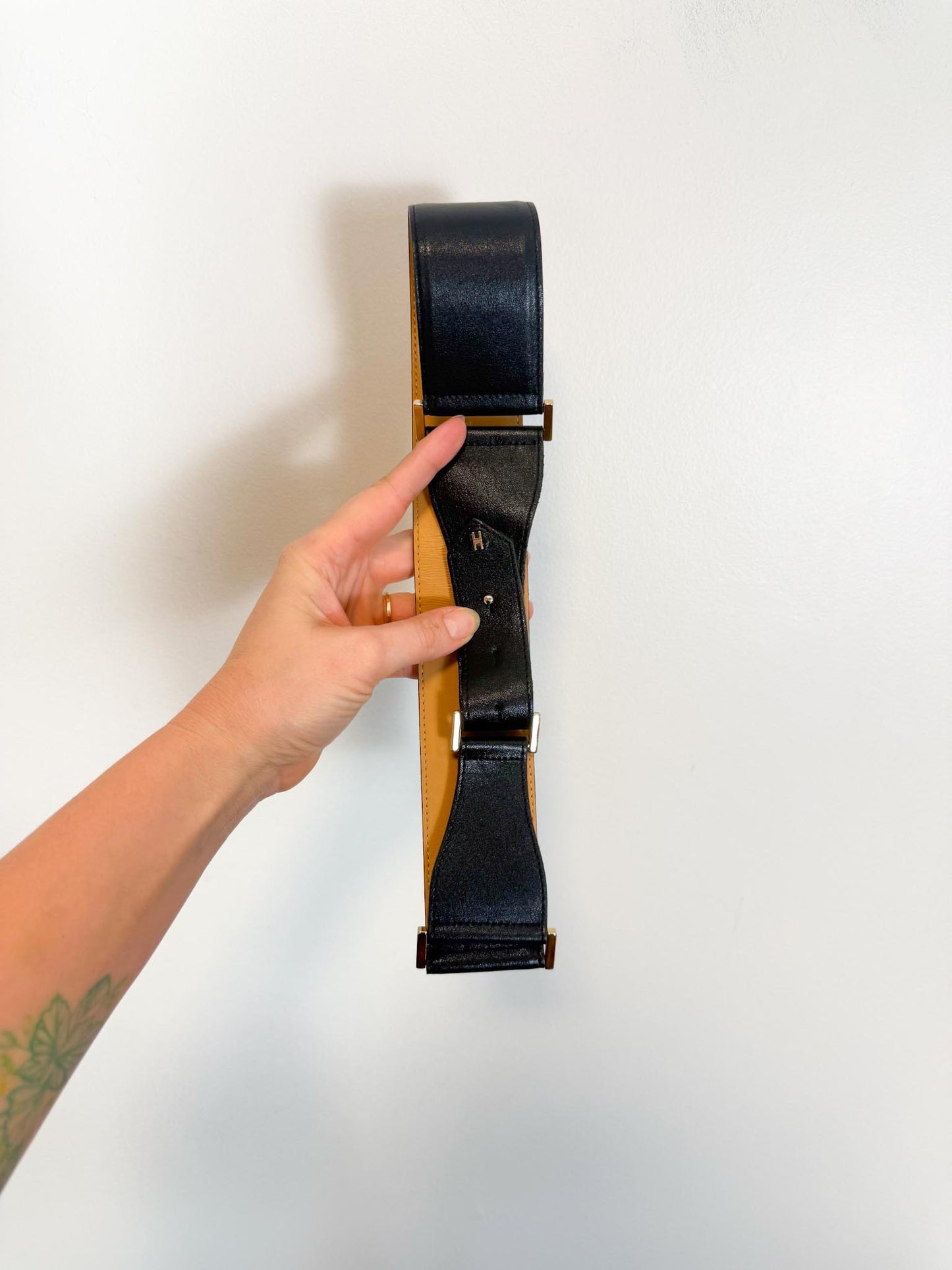 Elisabetta Franchi Black Belt (Size XS/S)