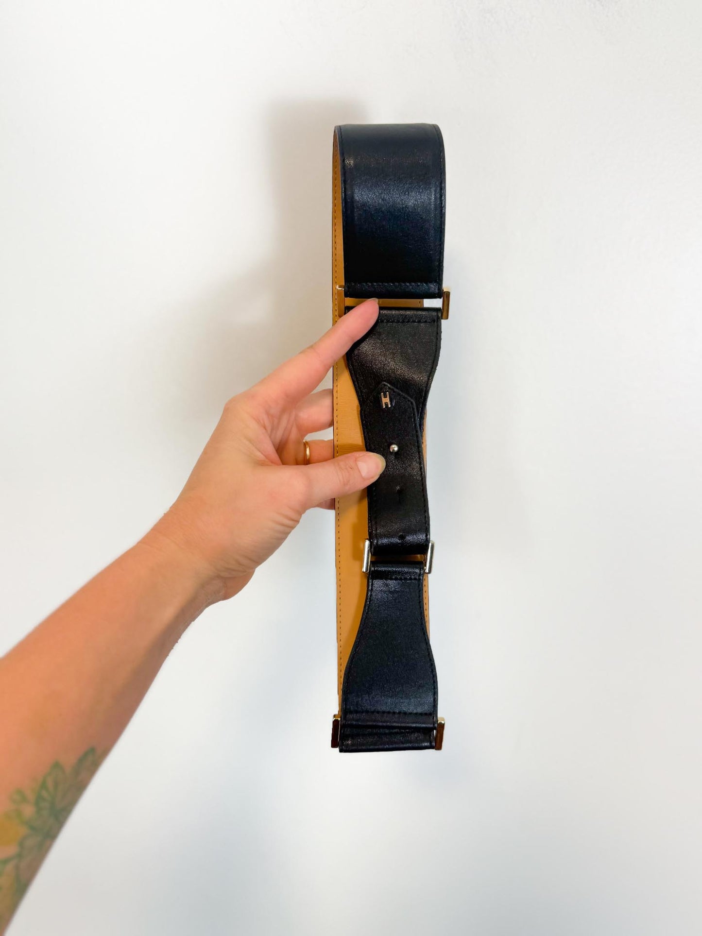 Elisabetta Franchi Black Belt (Size XS/S)