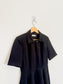 SANDRO "Short contrast skater dress" in Black NWT (Size S/M)