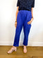 Cape Cove Sustainable Pull On Trousers in Blue (Size M)