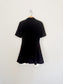 SANDRO "Short contrast skater dress" in Black NWT (Size S/M)