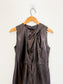 GUCCI Genuine Lamb Leather Mini Dress in Black (Size S)