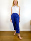 Cape Cove Sustainable Pull On Trousers in Blue (Size M)