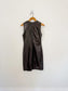 GUCCI Genuine Lamb Leather Mini Dress in Black (Size S)