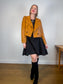 Anthropologie AVEC LES FILLES Faux Leather Cropped Jacket in Camel SOLD AS IS a(Size XL)