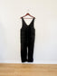 Free People "High Roller Jumpsuit in Black Denim (Size S/M)