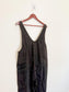 Free People "High Roller Jumpsuit in Black Denim (Size S/M)