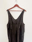 Free People "High Roller Jumpsuit in Black Denim (Size S/M)