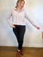 Athleta "Seasoft 1/4 Zip Sweatshirt in Quartz" (Size L)