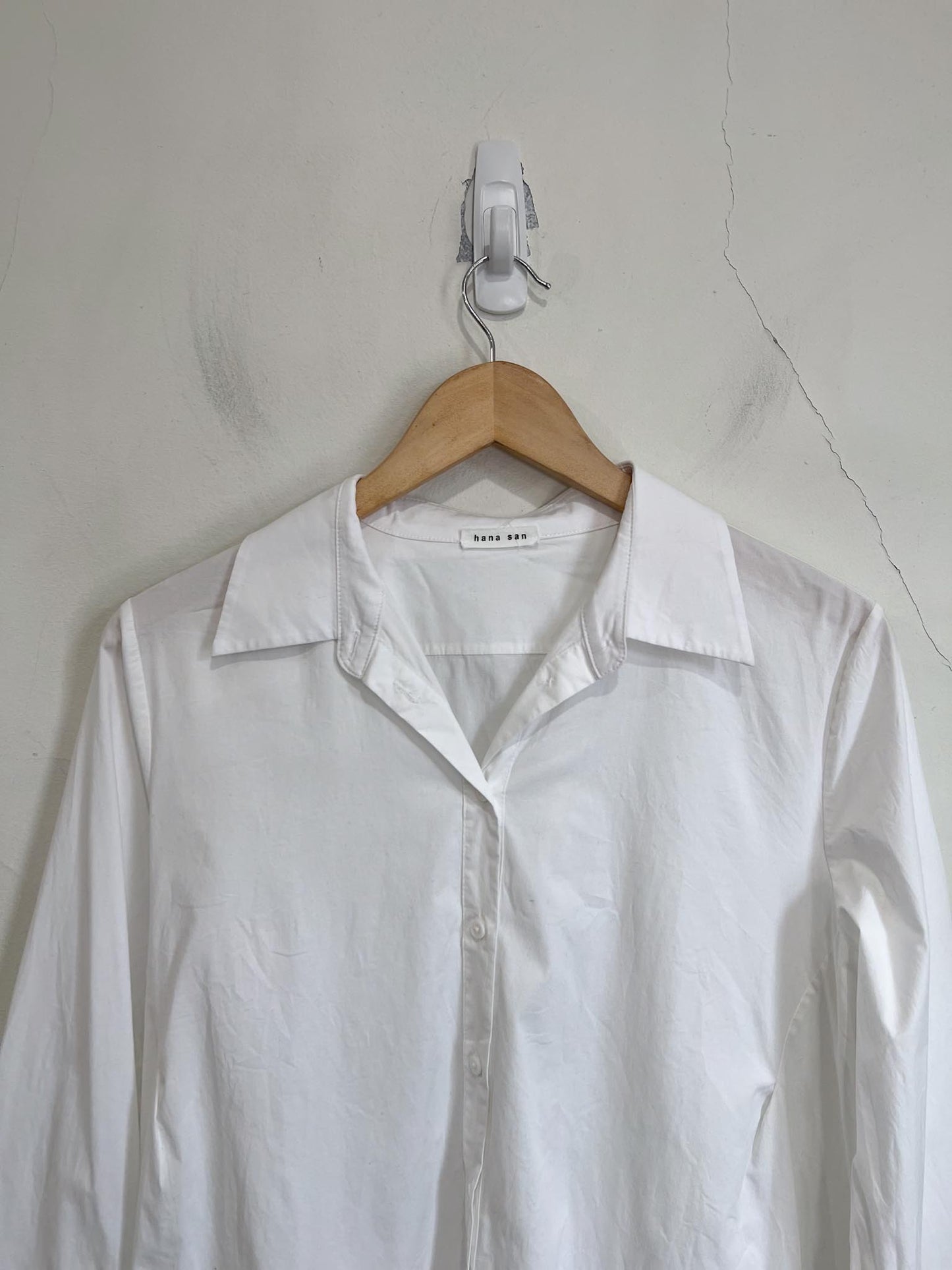 Hana San Designer White Blouse (Size M/L)