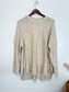 Hatley Cable Knit Sweater in Oatmeal NWT  (Size XL)