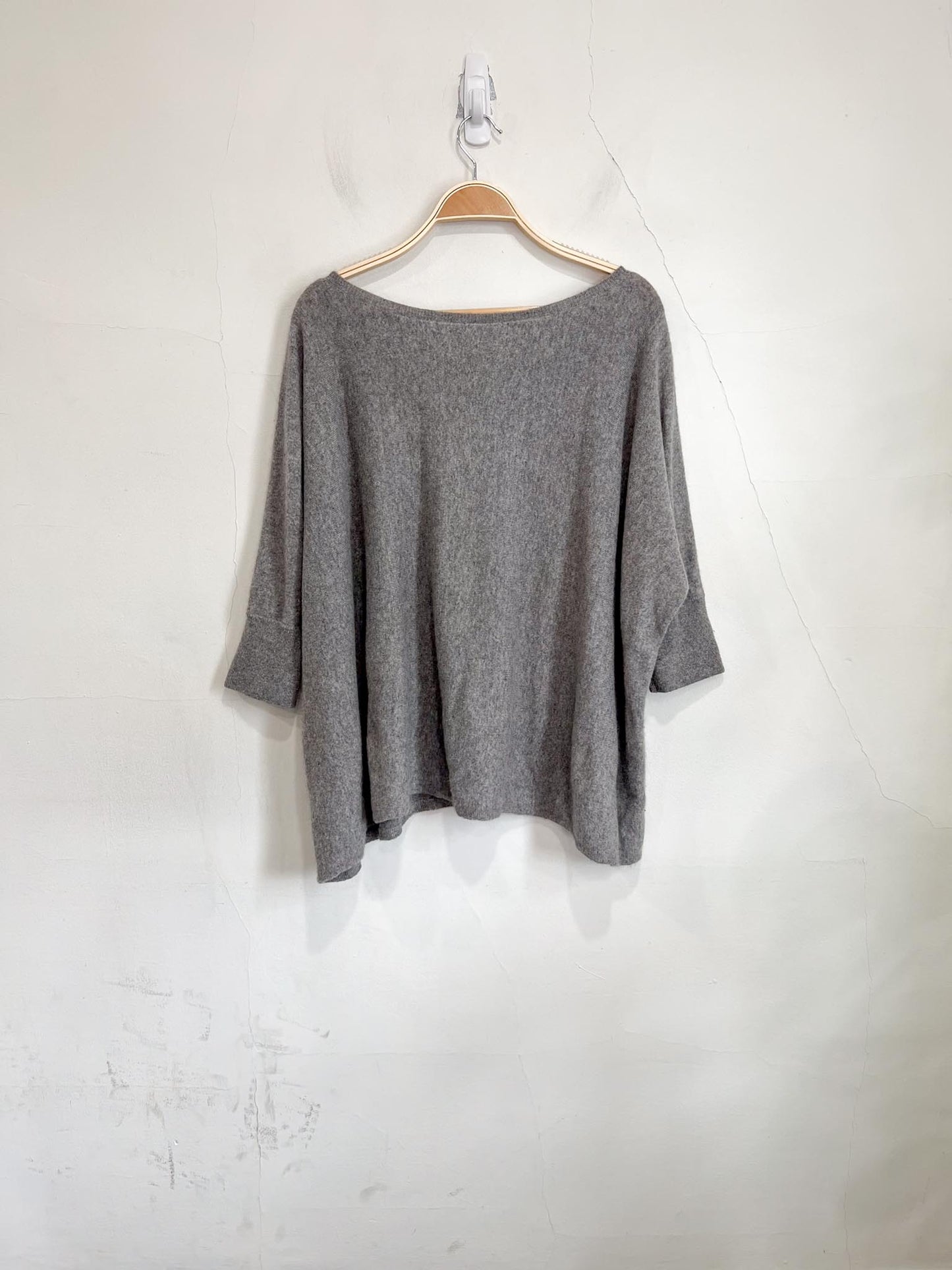 Garnet Hill Oversized Cashmere Knit T-Shirt SOLD AS IS (Size L)