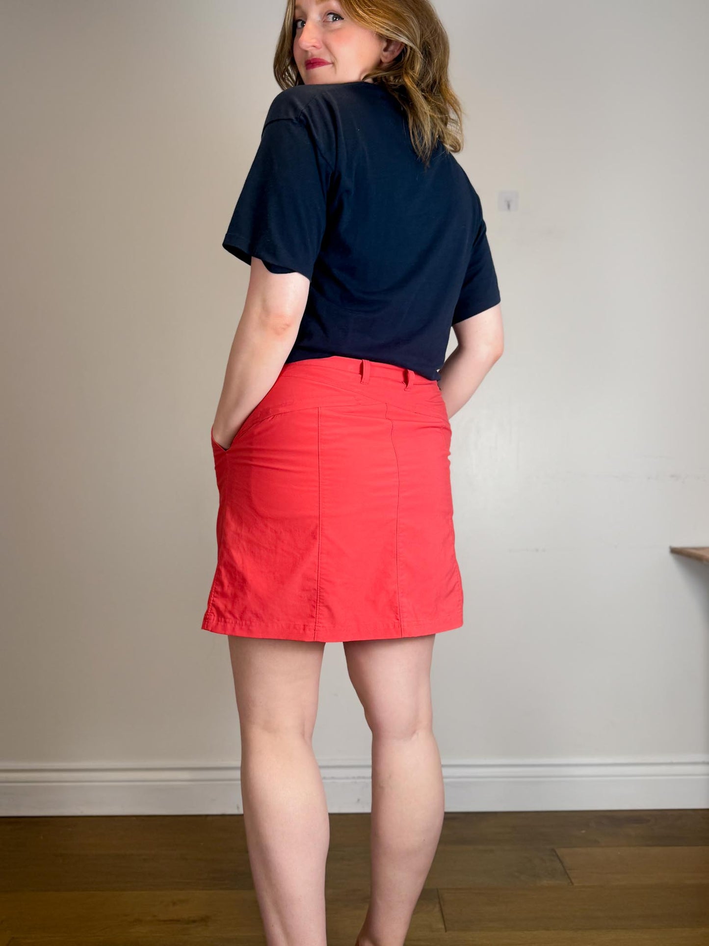 Patagonia Skort in Red (Size 12)