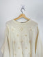 Vintage Liz Sport Embroidered Knit Sweater (Size M/L)