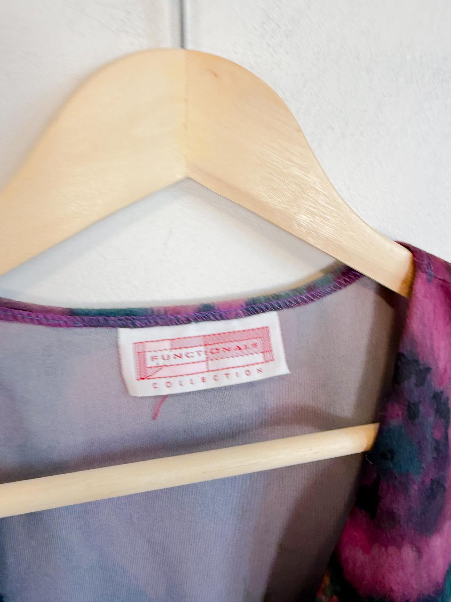 Vintage Floral Vest (Size XL)