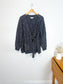 Hansel from Basel Slow Fashion "Sasha Alpaca Cardigan in Navy" (Size M/L)