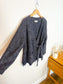 Hansel from Basel Slow Fashion "Sasha Alpaca Cardigan in Navy" (Size M/L)