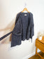 Hansel from Basel Slow Fashion "Sasha Alpaca Cardigan in Navy" (Size M/L)