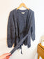 Hansel from Basel Slow Fashion "Sasha Alpaca Cardigan in Navy" (Size M/L)