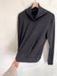 Alo Yoga Mockneck Pullover Sweater in Black (Size M/L)