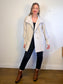 CINZIA ROCCA Designer Wool Peacoat in Grey (Size M/L)