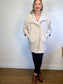 CINZIA ROCCA Designer Wool Peacoat in Grey (Size M/L)