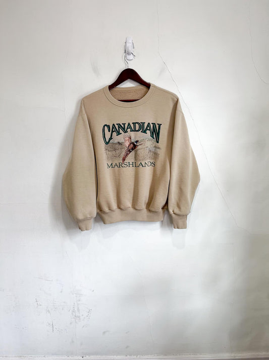 Vintage Canadian Marshlands Crewneck (Size L)