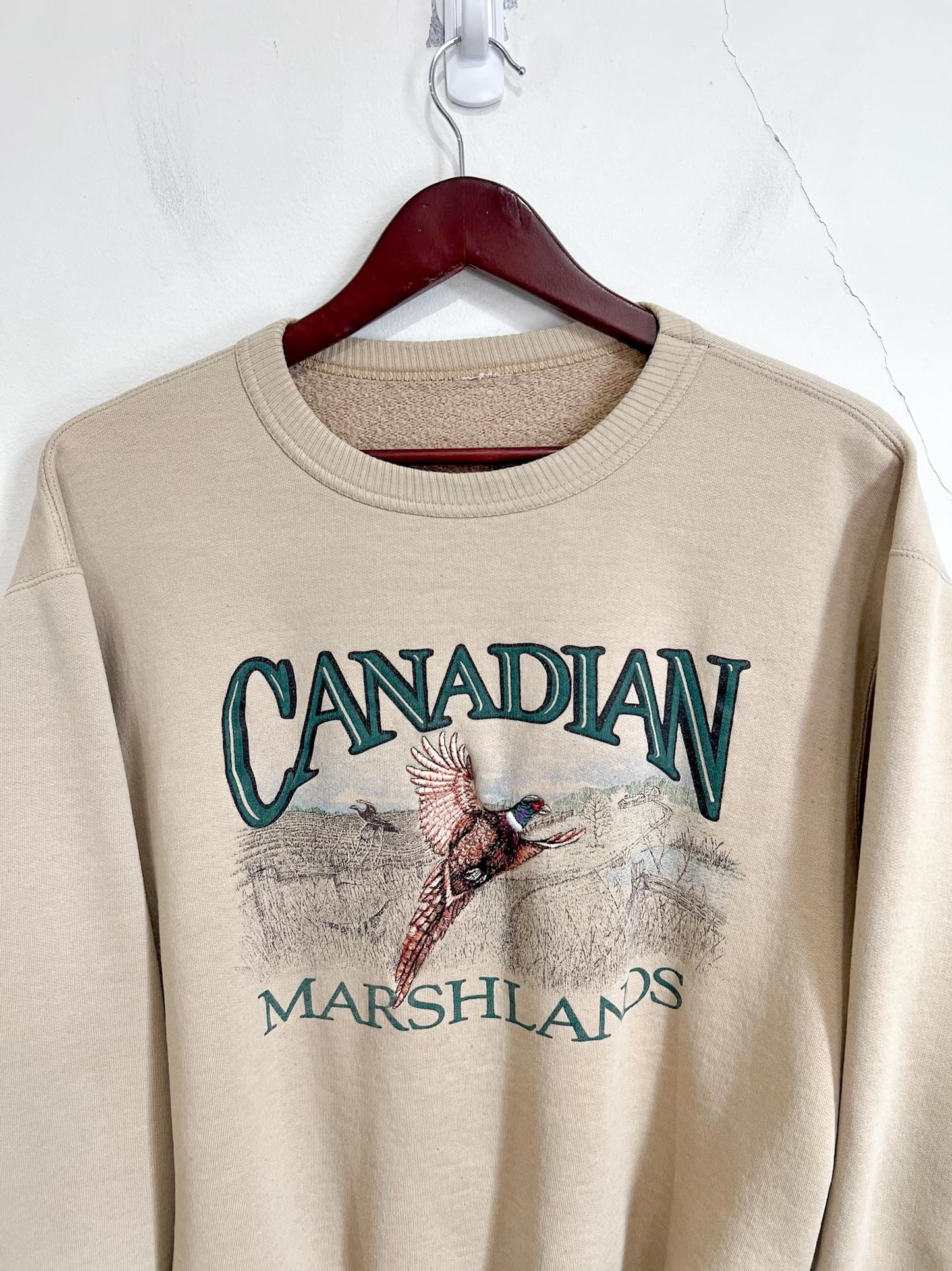 Vintage Canadian Marshlands Crewneck (Size L)