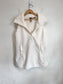 INDYEVA "Pecora Sleeveless Shearling Vest" (Size S)