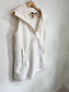 INDYEVA "Pecora Sleeveless Shearling Vest" (Size S)