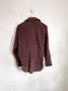 Babaton "Graydon Corduroy Shirt in Brown" SOLD AS IS (Size S/M)