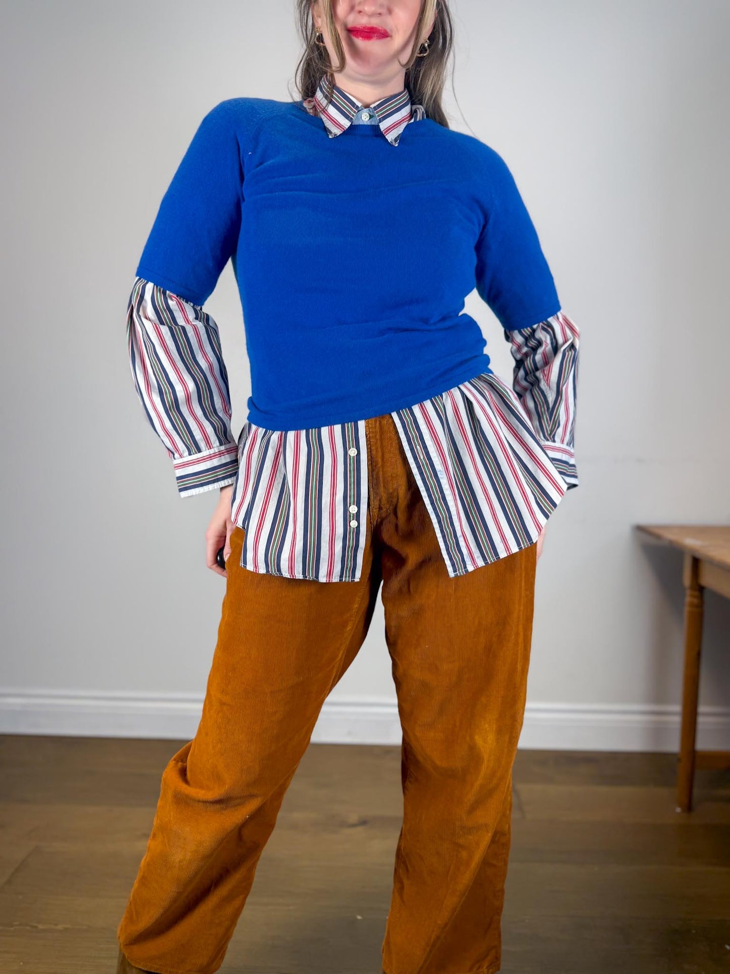 Vintage Tommy Hilfiger Striped Button Down SOLD AS IS (Size L)