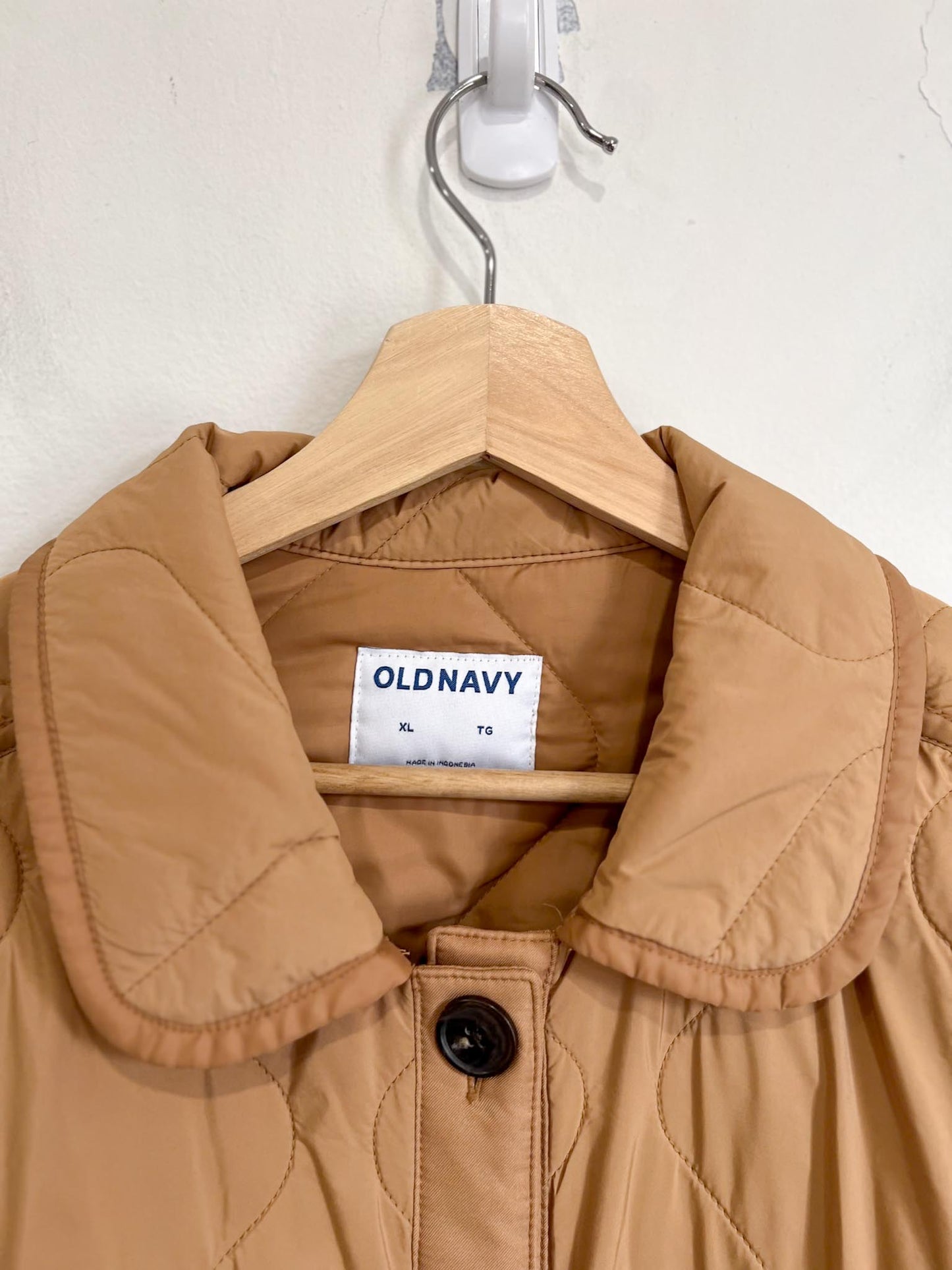 Old Navy Quilted Liner Jacket in Brown (Size XL)