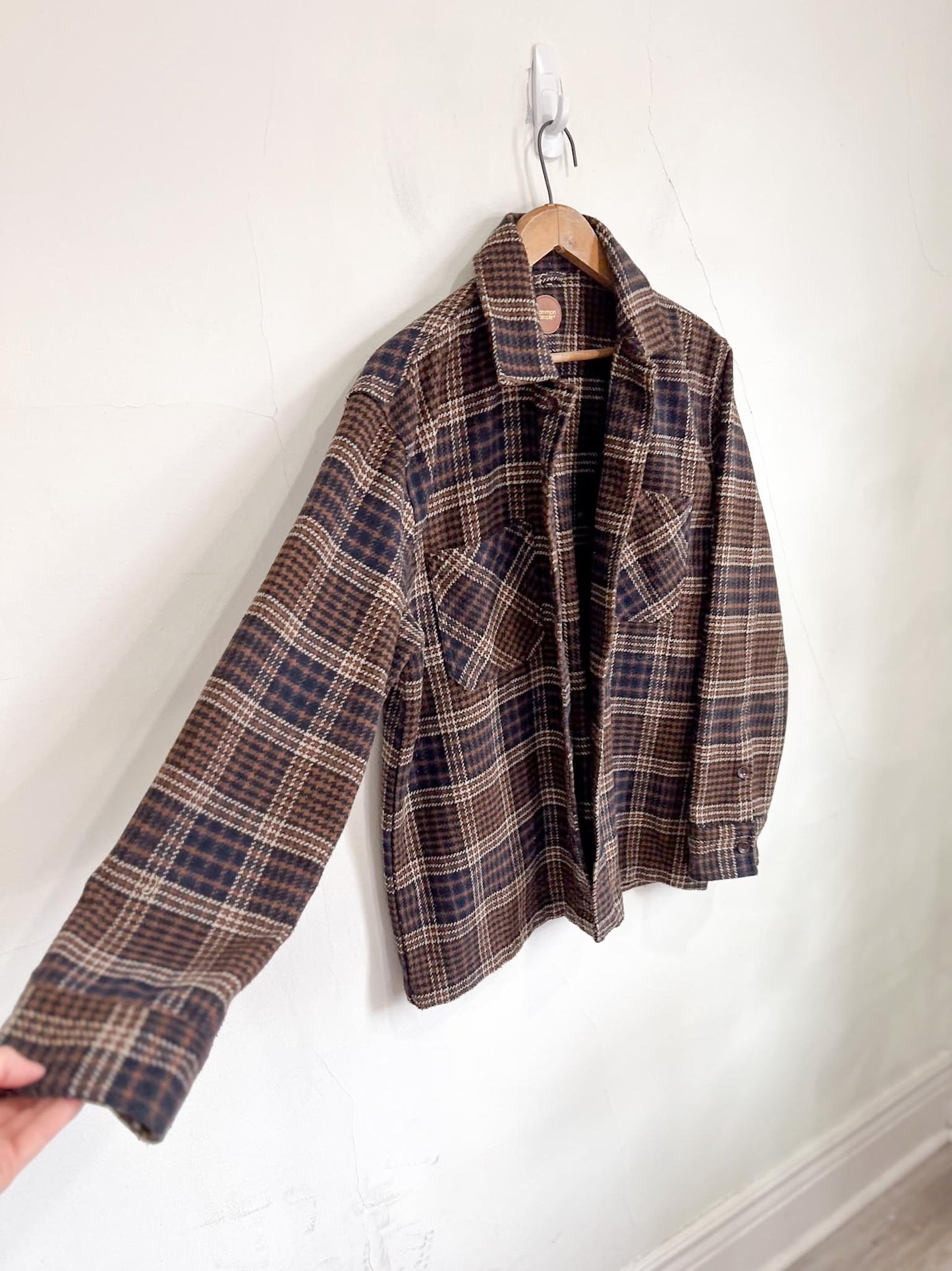 Common People "Adam Plaid Overshirt" (Size M/L)