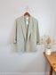 H&M Oversized Blazer in Light Green NWT (Size L)