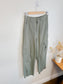 Lucy & Yak Sustainable High Rise Cargo Pants in Green (Size S)