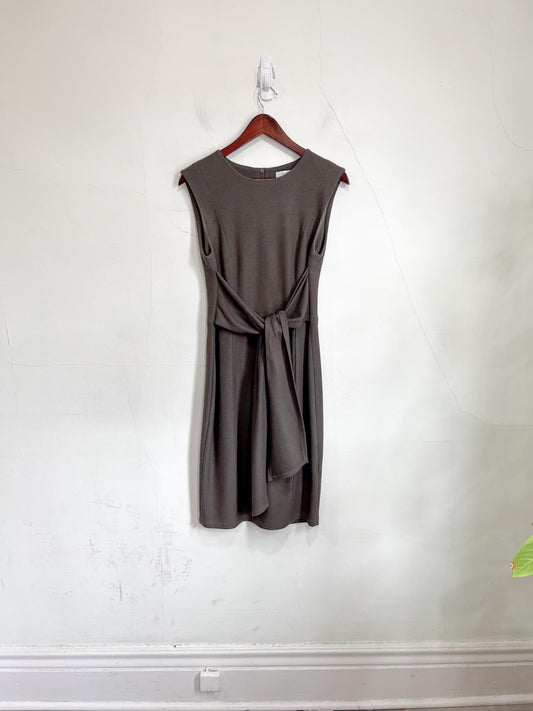 obakki Slow Fashion Wool Wrap Dress (Size S)