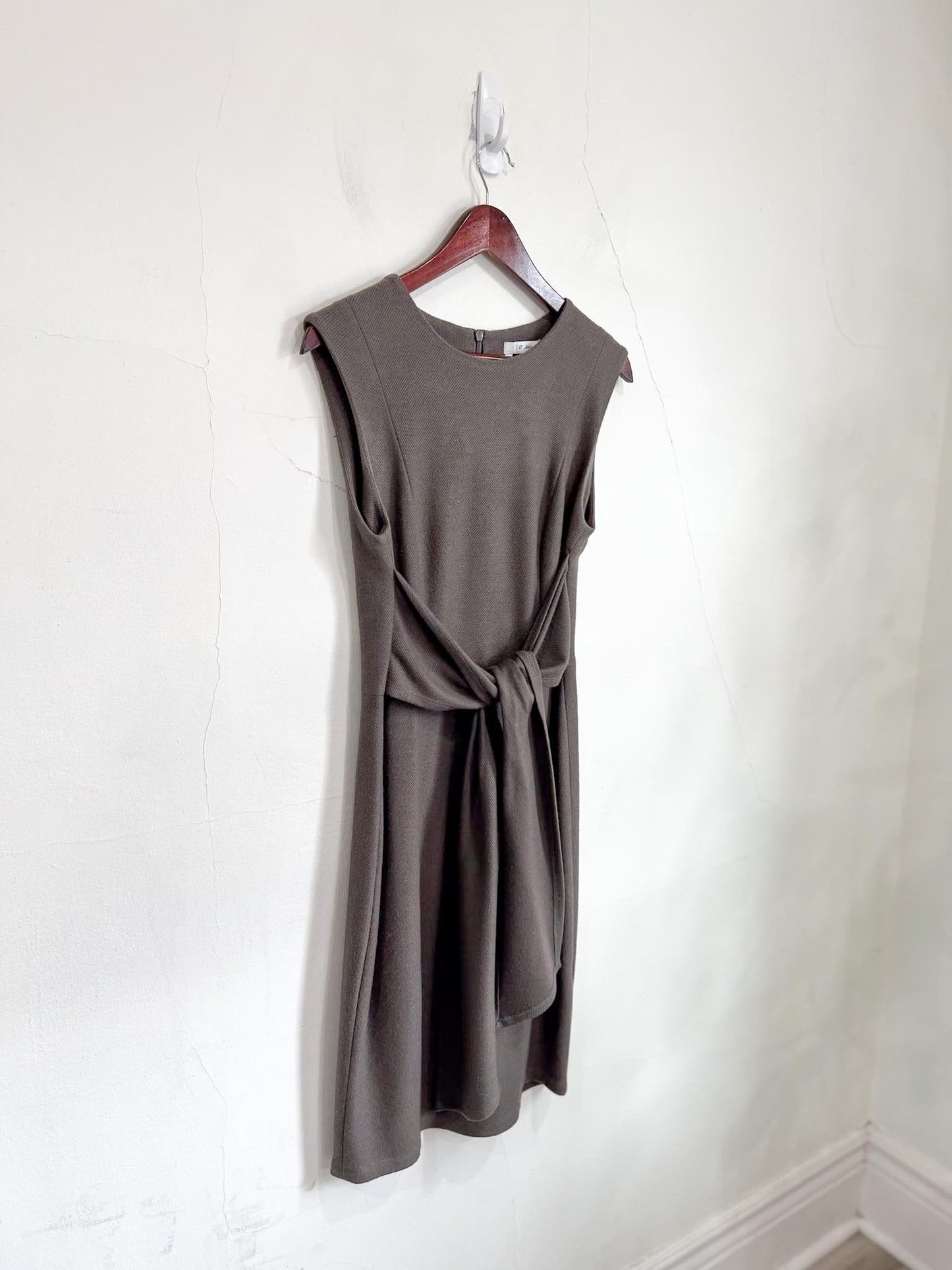 obakki Slow Fashion Wool Wrap Dress (Size S)